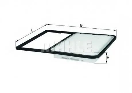 Фільтр повітряний Mahle Daihatsu Materia, Terios MAHLE / KNECHT LX2029