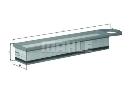 A_Фільтр повітряний Mahle Citroen, Peugeot MAHLE / KNECHT ="LX2843"