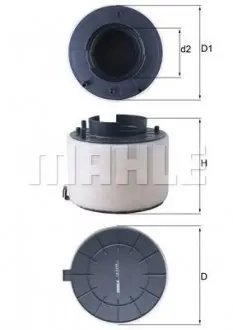 Фильтр воздушный MB W205 OM651 14-18 MAHLE / KNECHT LX4249