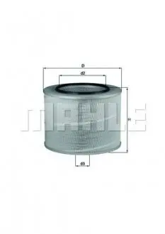 Фильтр забору повітря MAHLE / KNECHT LX506