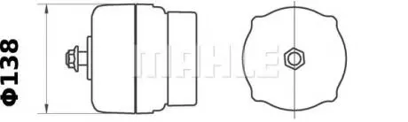 Генератор MAHLE / KNECHT MG607