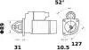 Стартер MAHLE / KNECHT MS232 (фото 1)
