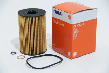 Фільтр оливи BMW 5 N63/S63 10- / 7 N63/N74 08- / X5 S63/N63 13- / X7 N63 19- MAHLE / KNECHT OX 353/7D
