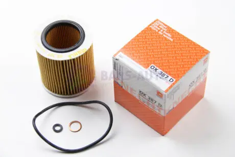 Масляный фильтр BMW 3/5/6/7/X3/X5/X6 1.6-3.0 04.06- MAHLE / KNECHT OX 387D