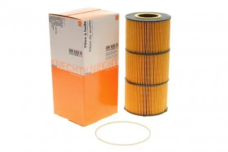 Фильтр масляный MB Actros 11-/Antos 12-18/Arocs 13- (OM471/OM473) MAHLE / KNECHT OX 832D
