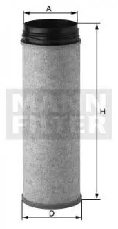 Фото фильтр воздушный Claas -FILTER MANN CF1750 Фильтр воздушный Claas -FILTER MANN CF1750