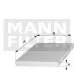 Повітряний фільтр салону MANN CUK 26019 (фото 1)