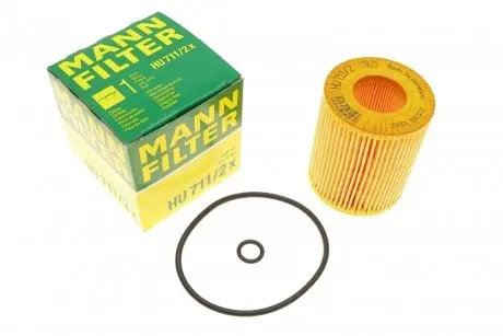 Масляный фильтр -FILTER MANN HU 711/2 X