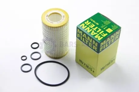 Фильтр масляный MB C-Class/E-Class/S-Class 2.4-3.7 (M112)/4.3-5.4 (M113)/2.5-3.5 (M272) MANN HU 718/5 X