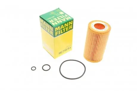 Масляный фильтр двигателя HU718/6X -FILTER MANN HU 718/6 X