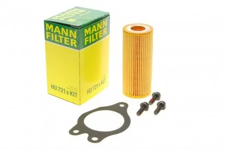 Фильтр АКПП Volvo Fh/FH12/Fh16 9.3D-12.0D 93- (к-кт) MANN HU 721 X KIT