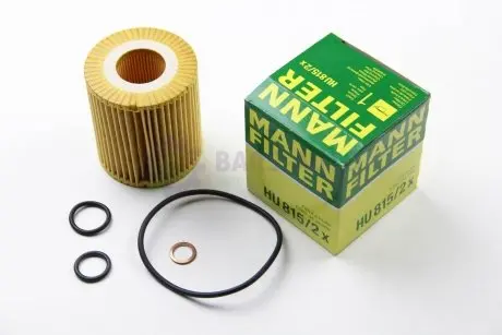 Фильтр масляный BMW 3 (E46/E90) /5 (E60) 1.6/2.0/1.8/2.0 N42/N43/N45/N46 MANN HU 815/2 X