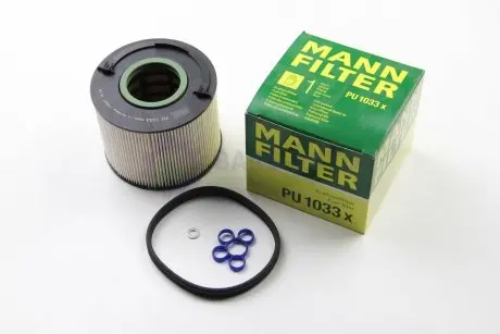 Фильтр топл. (смен.элем.) -FILTER MANN PU 1033 X