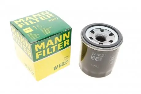 Масляный фильтр CHEVROLET AVEO 1.2 08-, RAVON 1.5 15- -FILTER MANN W6021