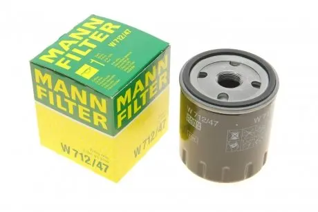 Масляный фильтр -FILTER MANN W 712/47