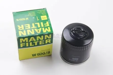 Фильтр масляный VW Caddy II 1.9 D 96-00/Polo 1.7-1.9SDI 94-01 MANN W 920/8