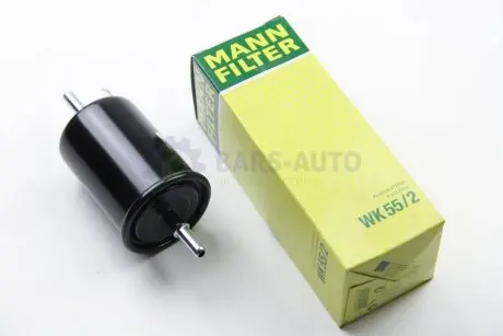 Фильтр топливный Chevrolet Aveo/Kalos 1.2-1.4 i 03- MANN WK 55/2