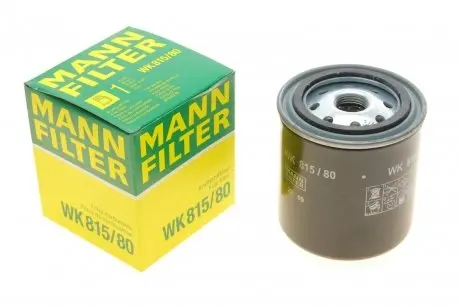 Фильтр топливный NISSAN PATROL 79-88, TOYOTA LC 80-89 WK815/80 -FILTER MANN WK 815/80