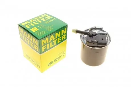 Фильтр топливный MB 180-300 CDI BlueTEC 08- WK820/17 -FILTER MANN WK 820/17