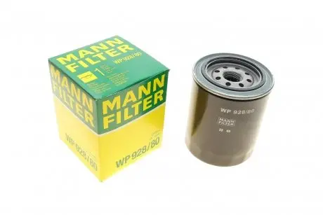Масляный фильтр двигателя WP928/80 -FILTER MANN WP 928/80