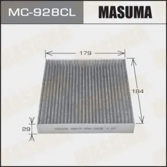 Фільтр салону AC-805 вугільний (MC-928CL) MASUMA MC928CL