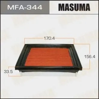 Фильтр воздушный ПропиткаNISSAN NOTE (E11, NE11) 1.6, 1.4 (06-12)/NISSAN TIIDA (MASUMA MFA344