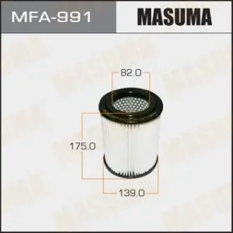 Фильтр воздушный HONDA CIVIC VIII, TOYOTA AVENSIS (05-08) MASUMA MFA991