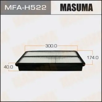 Фильтр воздушный A8520 HONDA/ PILOT 2009- MASUMA MFAH522