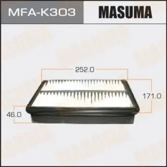 Фильтр воздушный A2517 KIA/ SPORTAGE/ V2000 V2700 04- MASUMA MFAK303