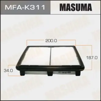 Фильтр воздушный DAEWOO/ MATIZ/ V800, V1000 98- MASUMA MFAK311