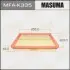 Фильтр воздушный A0244 KIA/ MAGENTIS/ V2000 V2700 05- MASUMA MFAK335 (фото 1)