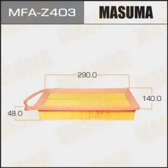 Фильтр воздушный MAZDA/ MAZDA2 (MFA-Z403) MASUMA MFAZ403