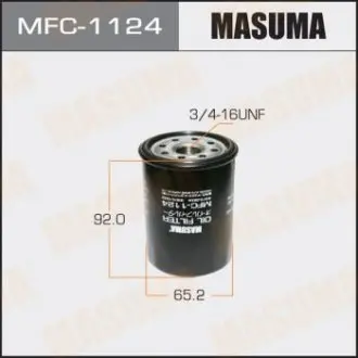 Масляный фильтр Toyota Avensis (00-08), Camry (01-14), Corolla (01-07), RAV 4 (00-16) MASUMA MFC1124