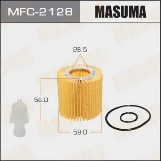 Масляный фильтр (вставка) Toyota Auris, Corolla, Yaris (08-) MASUMA MFC2128