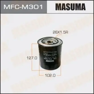 Фільтр оливи Mitsubishi L200 (05-), Pajero Sport (09-15) D 2.5 MASUMA MFCM301