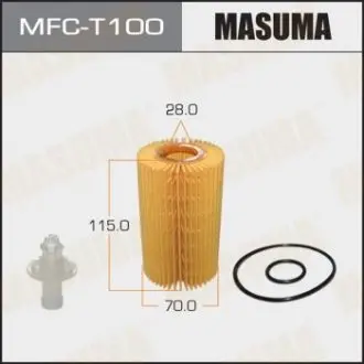 Масляный фильтр (вставка) Toyota Land Cruiser, Sequoia, Tundra (07-) MASUMA MFCT100