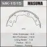 Колодки гальмівні гальма стоянки Nissan Juke (10-), Leaf (10-13), Qashqai (06-13), Tida (07-), X-Trail (07-14) (MK-1515) MASUMA MK1515 (фото 1)