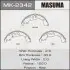 Гальмівні колодки гальма стоянки MASUMA MK2342 (фото 1)