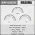 Колодка тормозная стояночного тормоза Mitsubishi ASX (10-), Lancer, Outlander (07-15) MASUMA MK6906 (фото 1)