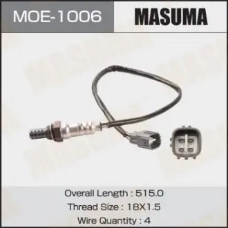 Датчик кисню (лямбда-зонд) Toyota Highlander (00-07) (MOE-1006) MASUMA MOE1006