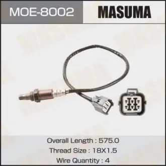 Датчик кисню (лямбда-зонд) Subaru Forester (07-10), Legacy (03-09) (MOE-8002) MASUMA MOE8002