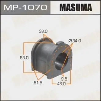 Втулка стабилизатора переднего Toyota Land Cruiser (09-) (Кратно 2 шт) MASUMA MP1070