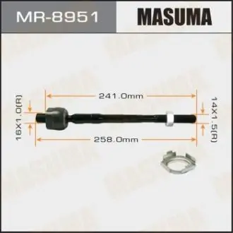Тяга рулевая MASUMA MR8951