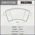 Колодки гальмівні (MS-0106) MASUMA MS0106 (фото 1)