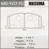Колодка тормозная MASUMA MS1077 (фото 1)