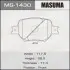 Колодка тормозная передняя Toyota Corolla (14-) MASUMA MS1430 (фото 1)