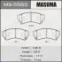 Колодка тормозная передняя Mazda 6 (07-12) MASUMA MS5563 (фото 1)