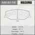 Колодки гальмівні (MS-9118) MASUMA MS9118 (фото 1)