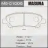 Колодки гальмівні задн Toyota Highlander (08-14) (MS-C1006) MASUMA MSC1006 (фото 1)