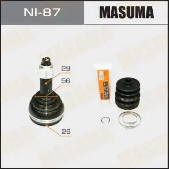 ШРУС наружный Nissan Teana (09-14) (нар:29/вн:26) MASUMA NI87